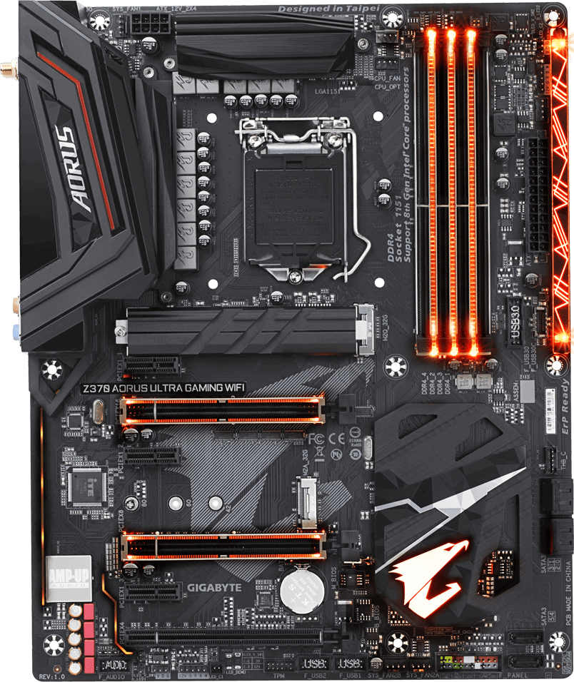 Gigabyte Z Aorus Ultra Gaming Wifi Motherboard Specifications On